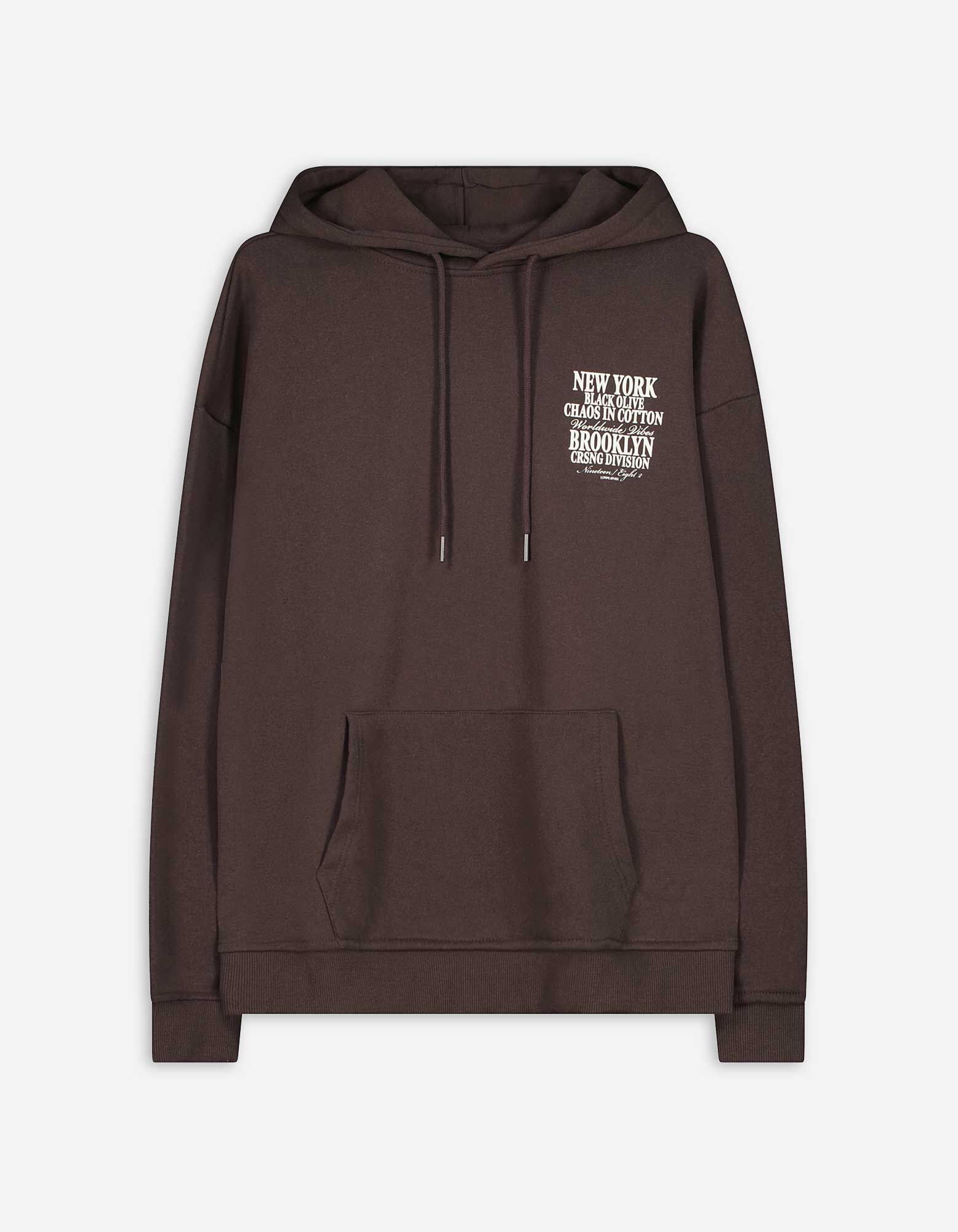 RANDY Sweat shirt blouson 【Chyygh】 Randy's Garments Heavyweight Logo Cross-Neck Hoodie