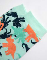 Pigiama completo (felpa + pantaloni) - Stampa allover - turchese