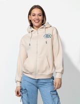 Tepl&aacute;kov&aacute; bunda - Zadn&aacute; potlač - bezova