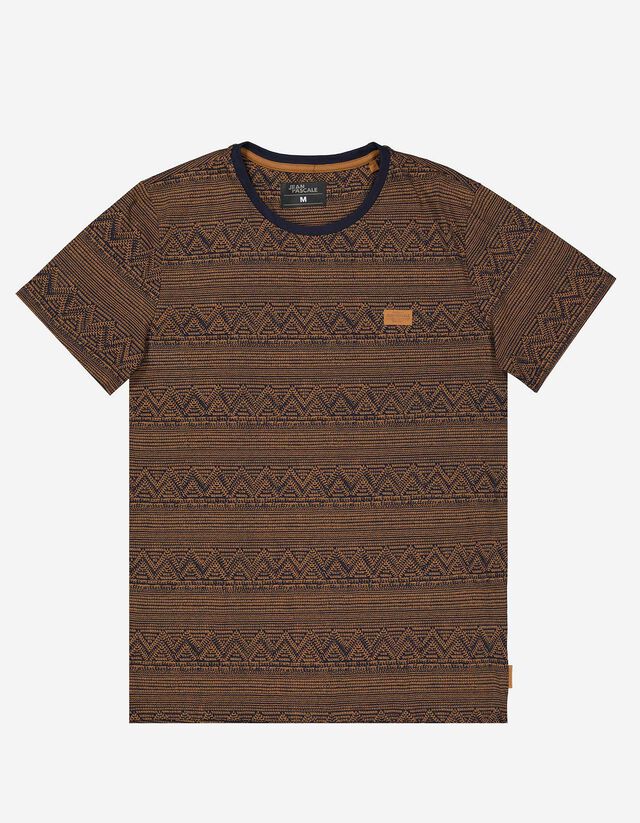 T-shirt - Label - donkerblauw