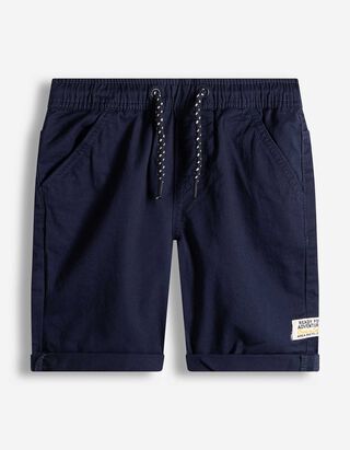Shorts - Elastischer Bund - dunkelblau