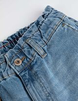 Jeans - Vestibilit&agrave; mamma - celeste