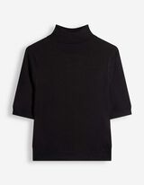 Pullover - Rollkragen - Schwarz