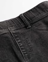 Jeans - einfarbig - grau