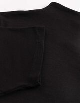 T-Shirt - Modal-Anteil - Schwarz