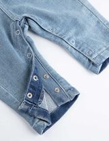 Salopette - Slim Fit - celeste