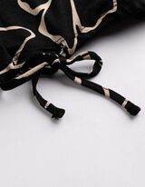 Shirt - Knotendetail - Schwarz