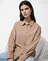 Bluse - Polyester - beige