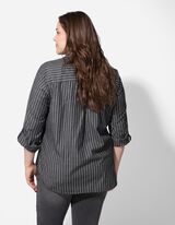 Overhemdblouse - zwart