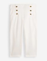 Leggings - Zierkn&ouml;pfe - Off-White