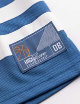 T-Shirt - Mesh - blau