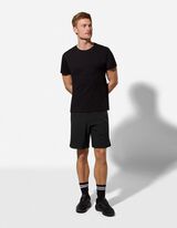Shorts - einfarbig - schwarz