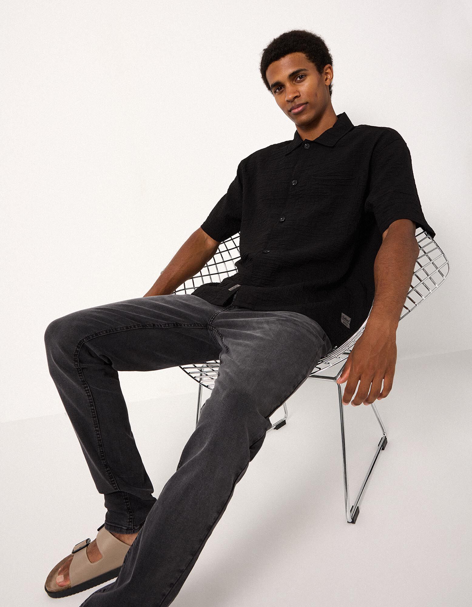Jeans - Slim fit - Donkergrijs