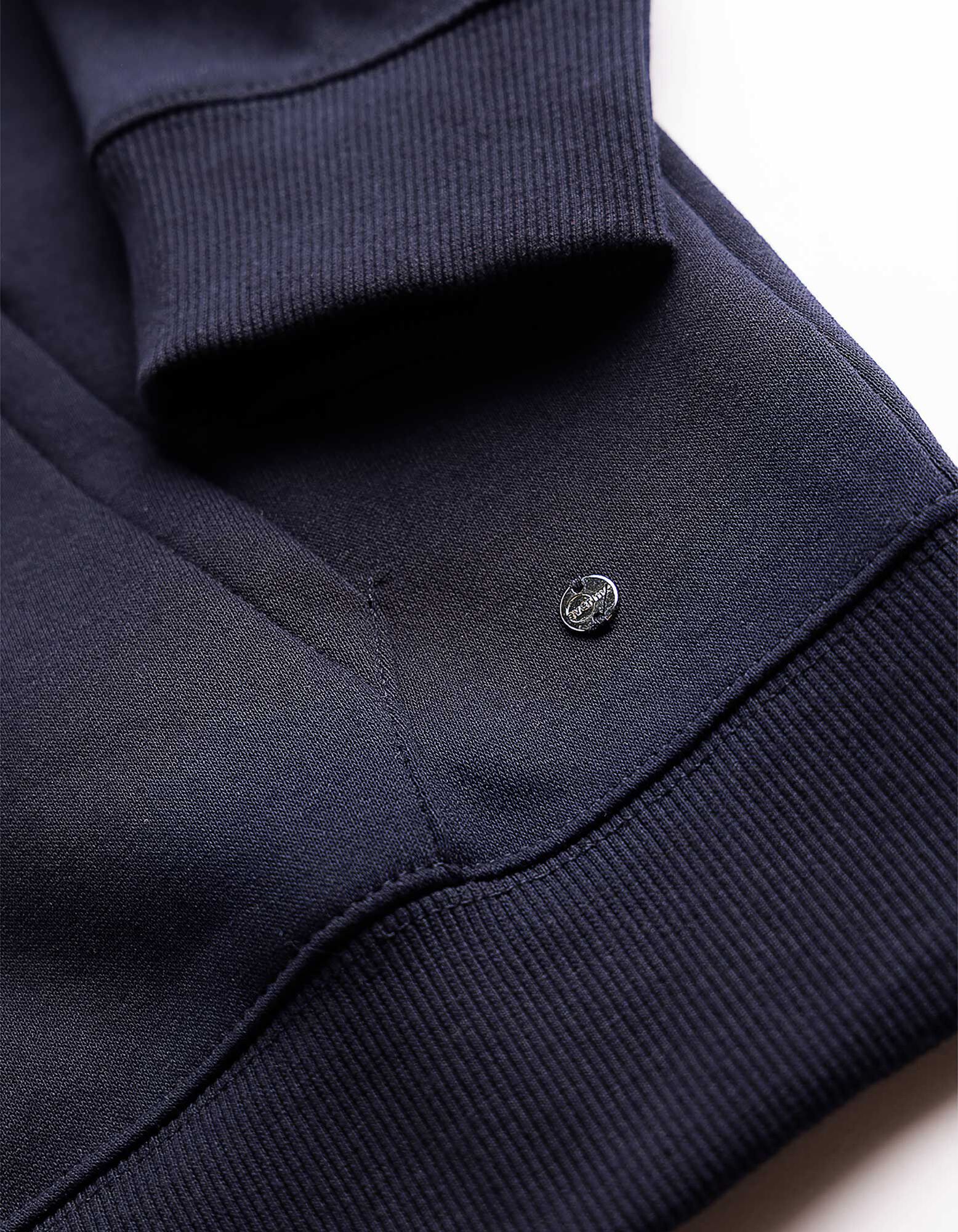 Sweatjacke - Regular Fit - Dunkelblau