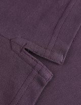 Poloshirt - Knoopsluiting - donkerlila