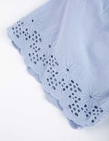 Pluuss&auml;rk - &otilde;lgu paljastav kaelus - helesinine