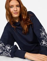 Meleg&iacute;tőfelső - Ballon ujjak - sotetkek