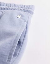 Short - Molleton - bleu clair