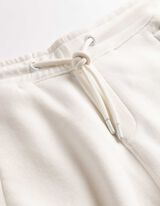 Jogpants - Kontraststreifen - wei&szlig;