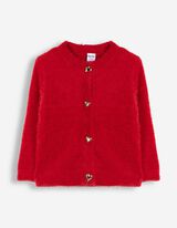 Cardigan - Knopfleiste - Rot