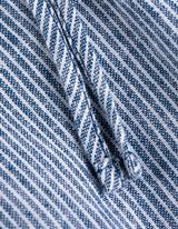 Chinoshorts - Leinen-Mix - dunkelblau