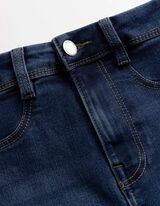 Kalhoty capri - Velmi přil&eacute;hav&yacute; střih Skinny Fit - tmave modra