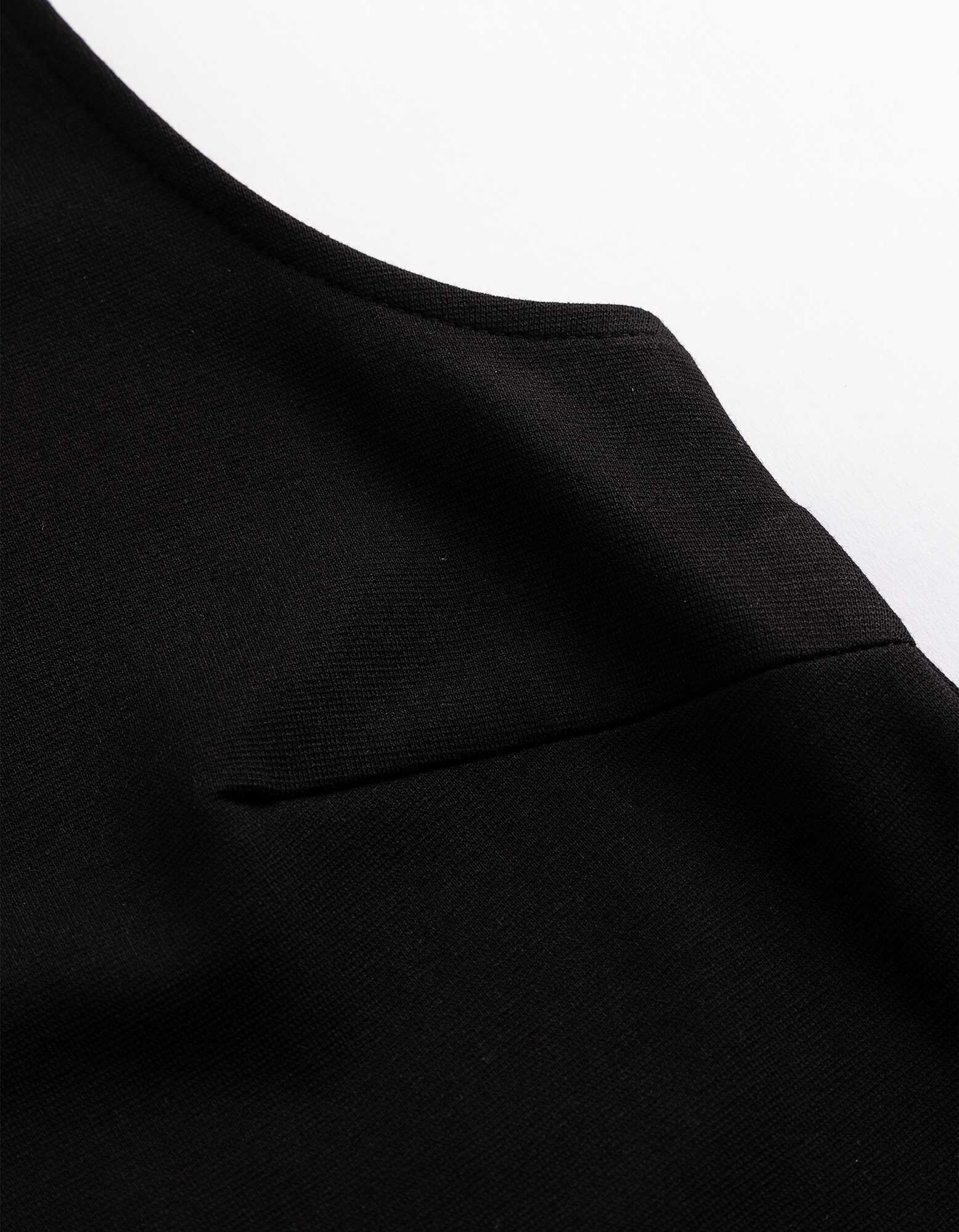 Kleid in A-Linie - A-Shape - Schwarz