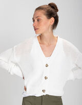 Kardigan - Zakopčavanje na dugmad