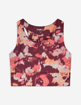 Top cropped - Morbido al tatto - rosso chiaro