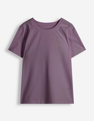 T-shirt - Basis - Roze
