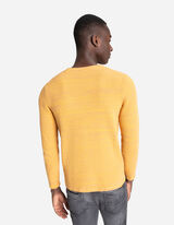 Pullover - Estremità arrotolate - giallo scuro