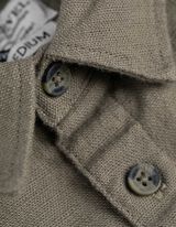 Hemd - Leinen-Optik - dunkelgrün