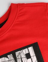 Marškinėliai ilgomis rankovėmis - Žmogus Voras - raudonas