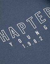 Felpa aperta - Oversized Fit - celeste