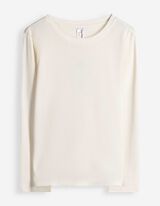Pyjama Set aus Shirt und Hose - gemustert - Bunt
