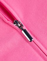 Dukserica sa kapuljačom - sa vezicom - ruzicasta