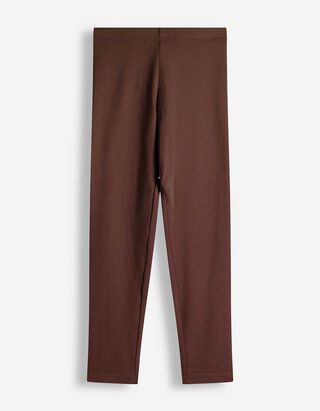Leggings - einfarbig - Braun