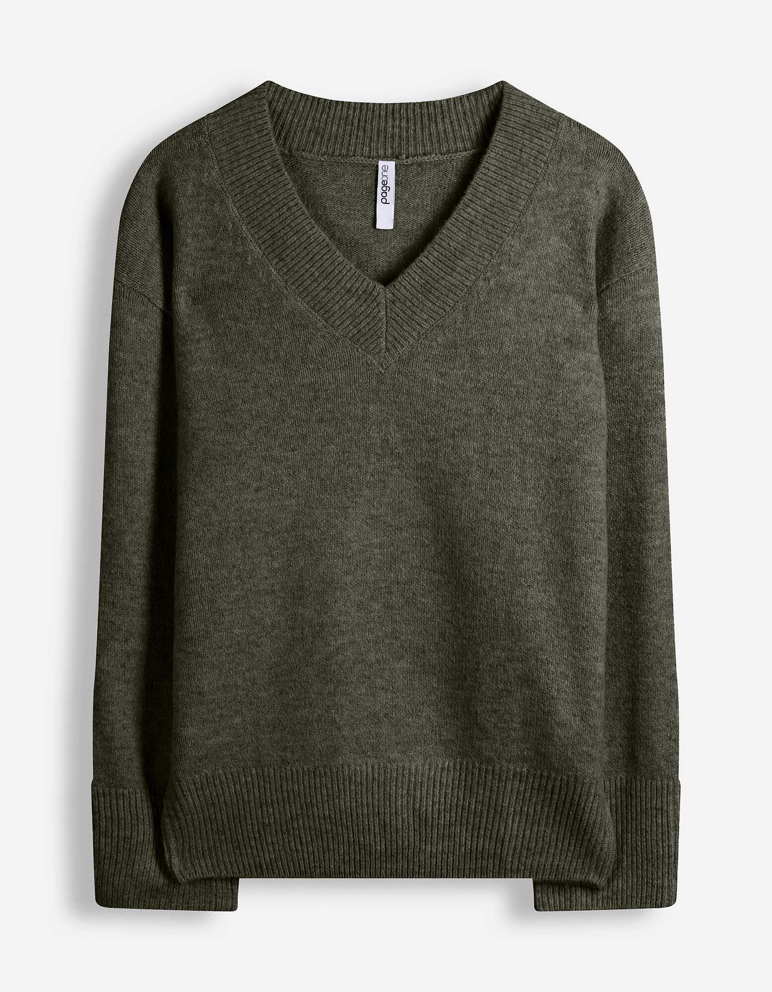Trui - Oversized fit - Kaki