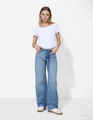 Straight fit - blauw