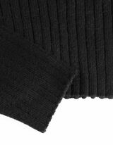 Pulover - Decolteu Carmen - Negru