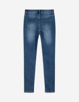 Džínsy - Skinny Fit - tmavomodra