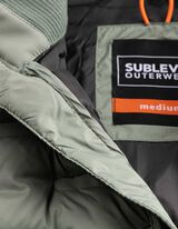 Jacke - Stehkragen - dunkelgrün