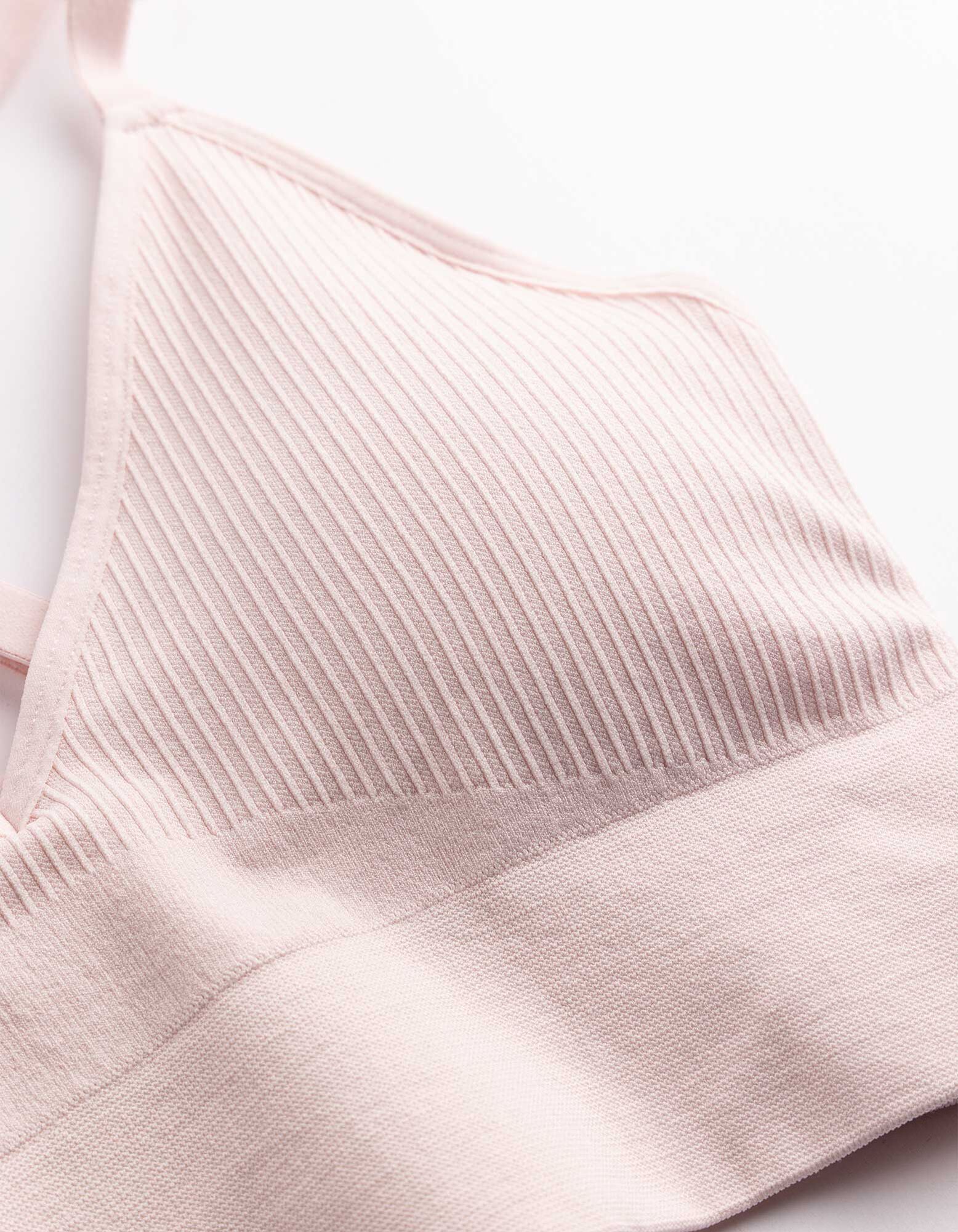 Bustier - &uuml;berwiegend nahtlos - Pink