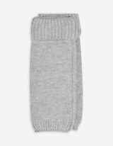 Vingerloze handschoenen - Effen - lichtgrijs