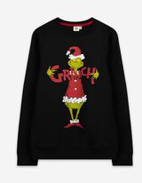 Sweatshirt - Grinch - schwarz