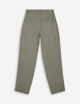 Pantaloni cargo - Amestec de bumbac - Verde inchis