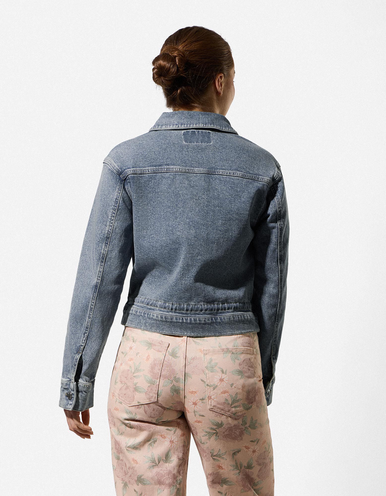 Denim jack - Tunnelkoord in de zoom - blauw
