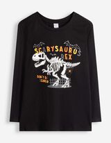 Langarmshirt - Halloween - Schwarz