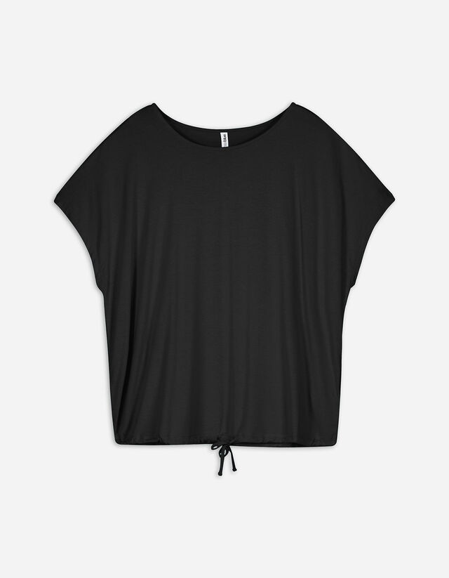 Shirt - Kordel - schwarz