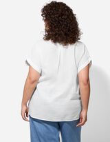 Ko&scaron;ulja - jednobojna - bela